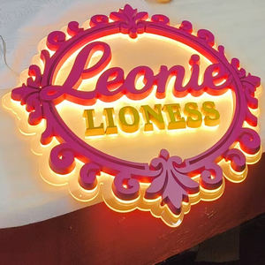 ป้ายโฆษณาอะคริลิค 3 มิติ LED แบบกำหนดเอง พร้อมแถบไฟ LED ตัวอักษรเรืองแสง PVC สำหรับร้านค้า สวนสาธารณะ อาคารบริษัท กันน้ำระดับ IP65 - Product Image 3