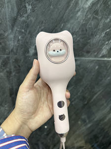 Resuxi 220 chuyên nghiệp Waver tóc uốn sắt 32mm sóng màu hồng 4 bánh răng nhiệt độ tóc gốm Thùng điện cắt tóc uốn - Product Image 3