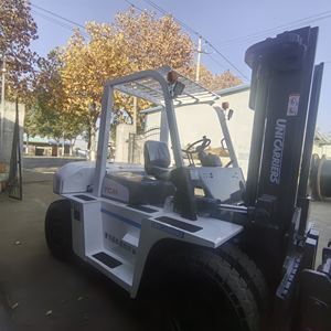 מלגזות כבדות TCM דגם FD80Z8 8 טון, מלגזות דיזל, מנשאים, מלגזות TCM משומשות להובלת חומרים, מלגזה 8 טון, יד שנייה - Product Image 4