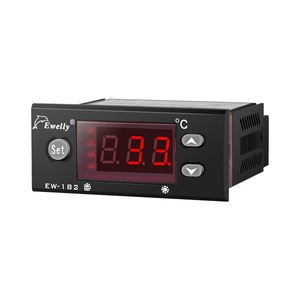 Digitale temperatuurregelaar voor koude opslag EW-182A met ontdooifunctie, geschikt voor regeling tot -50°C ° C met dubbele sensoren - Product Image 1