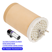 Résistance électrique Leisterr pièces de rechange 110V résistance Chauffante élément chauffant circulaire assemblage tuyau élément chauffant