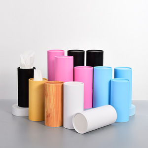 Cajas Redondas de Cartón para Pañuelos de Papel, Diseño Personalizado al por Mayor, 3 Capas, Pulpa de Madera Virgen, con Papel Tisseu - Product Image 6