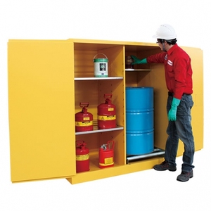 <span class=keywords><strong>Armoire</strong></span> de stockage de sécurité de tambour d'huile de 115 gallons pour l'<span class=keywords><strong>armoire</strong></span> de stockage chimique <span class=keywords><strong>ignifuge</strong></span> de substances inflammables - Product Image 3
