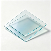 Substrat en verre de qualité optique, directement de l'usine, haute transmission, faible expansion thermique, pour revêtement d'écran LCD et semi-conducteurs