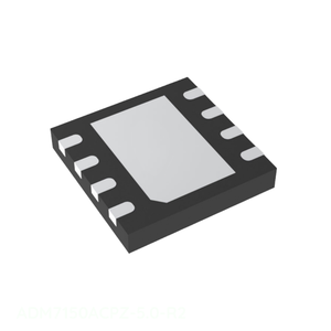 ชิ้นส่วนอิเล็กทรอนิกส์ ADM7150ACPZ-5.0-R2 ของ Power Management (PMIC) 8 WFDFN Exposed Pad, CSP มีสินค้าในสต็อก - Product Image 1