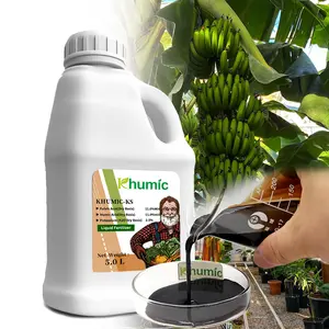Liquide d'engrais feuillage, pour ajuster la croissance des plantes du sol, acide humique, liquide d'acide fulvique