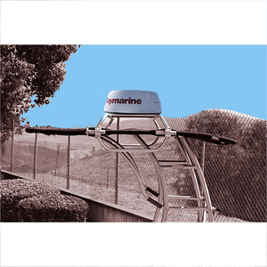 Nouvelle arche radar marine en aluminium T Top universelle compatible avec les bateaux Dolphin Pro/Pro2/Pro3 82x61 pouces - Product Image 1