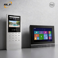Interphone vidéo à deux fils direct usine, compatible SIP, système de contrôle d'accès pour appartement, déverrouillage par carte RFID, IP54