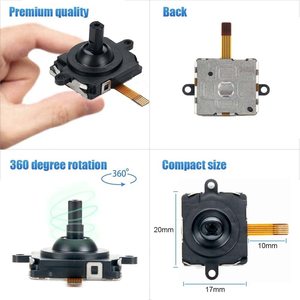 Kit de reparación de palanca de pulgar analógica para <span class=keywords><strong>Oculus</strong></span> <span class=keywords><strong>Quest</strong></span> <span class=keywords><strong>2</strong></span>, repuesto de VR, <span class=keywords><strong>2</strong></span> paquetes, accesorios - Product Image 3