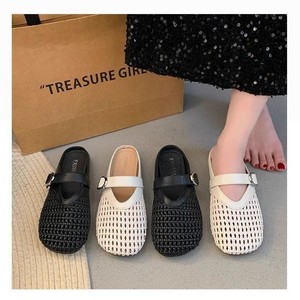 Nuove Ciabatte Estive da <span class=keywords><strong>Donna</strong></span> Baotou 2025, Moda Joker con Suola Spessa in Rete, Ammortizzanti, Comode per la Spiaggia - Product Image 3