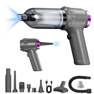 Handheld Car <b>Vacuum</b> Cleaner 0.5L Rechargeable <b>Portable</b> Battery Operated Dry Use For Home And Vehicle Cleaning - Product Image 3