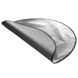 Tapis de foyer résistant aux hautes températures de vente chaude avec certificat CE <span class=keywords><strong>feuille</strong></span> d'aluminium et matériau en fibre de verre étanche à la poussière - Product Image 1