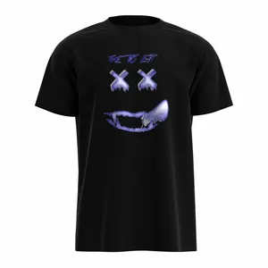 कस्टम मुद्रण अपने खुद के ब्रांड लोगो रिक्त बच्चा शर्ट टी शर्ट वस्त्र टी शर्ट बड़े भारी कपास जिम रॉक बैंड टी शर्ट