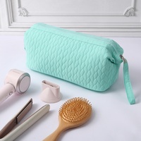 Sac de rangement portable pour accessoires de coiffure (sèche-cheveux, lisseur, fer à boucler), sac de voyage matelassé personnalisé pour outils capillaires