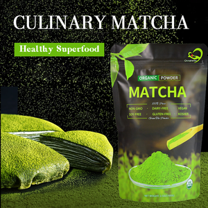 Té <span class=keywords><strong>Verde</strong></span> Matcha Natural en Polvo Chinaherbs GMP con Etiqueta Privada Ventre Plat <span class=keywords><strong>Te</strong></span> Matcha Ceremonial Japonés - Product Image 3