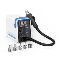 Machine de dessoudage de puces BGA professionnelle FORWARD FW-HA03, kit de station de retravail SMD, pistolet à air chaud 800W pour la réparation d'ordinateurs portables et de téléphones