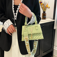 Sac à main en PU texturé pour femmes, mini sac à bandoulière matelassé, poignée supérieure, élégant sac messager, sacs bandoulière pour femmes