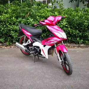 Barato China Fábrica vendas diretas 125cc qualidade superior 92 gás usado rosa filhote motocicleta