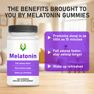 Gomitas de Melatonina con Sodio, Venta Caliente, para Dormirse Más Rápido, Dormir Más Tiempo y Despertar Refrescado, Gomitas de Melatonina Herbales - Product Image 2