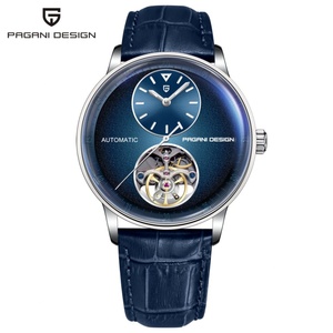Reloj Pagani Design 1796, Nuevo Reloj de Lujo Pagani Design, Reloj de Pulsera Mecánico de Buceo NH35 Dorado - Product Image 1