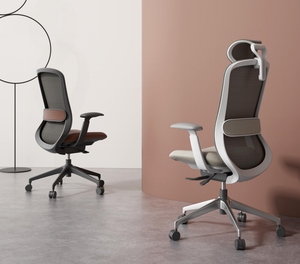 <span class=keywords><strong>KOHO</strong></span> & SITSTAR Chaise en maille pour ordinateur avec main courante mobile 4D de haute qualité Chaises de bureau pivotantes confortables - Product Image 3