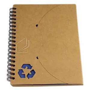 Reciclar cuaderno de papel kraft