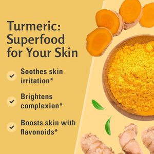 Gommage corporel exfoliant au curcuma pour éliminer les peaux mortes, vitamine C, taches brunes, éclaircissant, pour une peau éclatante, zone du bikini et aisselles - Product Image 4
