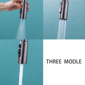 <span class=keywords><strong>Robinet</strong></span> de cuisine Oubao monocommande cascade robuste pour évier, avec filtre à eau 3 voies, finition blanche - Product Image 3