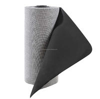 280g/m² Kunstleinwand Schwarze Baumwoll-Leinwandrolle mit Schwarzer Beschichtung für Künstler-Handmalerei