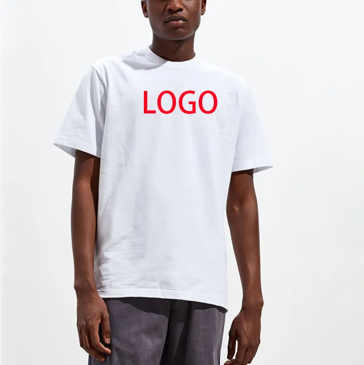 Oem Katoen Effen Wit T-shirt Mens Printing Custom Logo Nieuwste Casual Korte Shirts Ontwerpen Voor Mannen