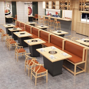 Tables, chaises, canapés et ensemble barbecue de style nordique pour restaurants occidentaux, hôtels et traiteurs sur mesure - Modèle JMS298 - Product Image 1