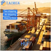 Servicio de Transporte Marítimo, Exportación, Entrega al Puerto de Budapest, Hungría, Agente de Aduanas, Opción de Seguro Disponible