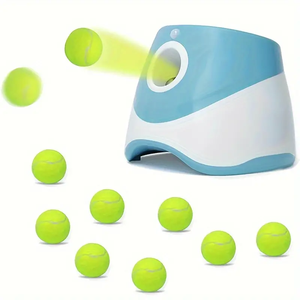 Hondenbalhouder voor riem, siliconen tennisbalhouder - handig trainingshulpmiddel voor honden, handsfree hondenbevestiging voor training, bal met standaardmaat, alle rassen