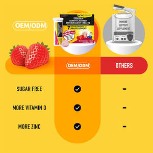 Private Label Multivitamine Immuunsupplement Rijk Aan Antioxidanten En Vitaminen Bruistabletten - Product Image 4