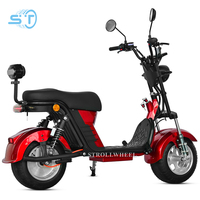 Moto électrique Super Soco Meilleure moto électrique 2000w Motos Citycoco avec port de chargeur USB