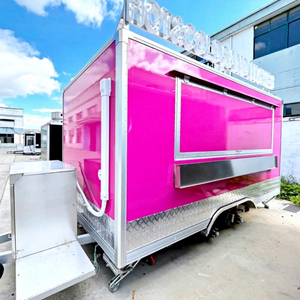 Camión Remolque Móvil de Aluminio 2025 para Venta de Comida Rápida, Snacks, Papas Fritas y Café - Product Image 1