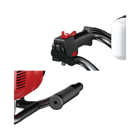 Tarière à poteaux robuste 51,7 cm³ 1,5 kW avec réservoir de carburant de 900 ml, portée de 80 à 500 mm, profondeur maximale de 1,5 m, idéale pour les clôtures et la construction