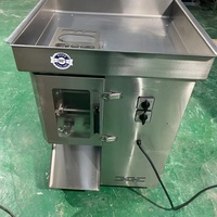 Semi-automatische motor aangedreven vlees snijmachine, capaciteit 750kg/uur voor restaurants, kantines & hotelkeukens (220V/380V)