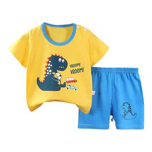Nouvelle arrivée 2-7 ans enfants dessin animé impression pyjamas vente en gros coton filles vêtements ensembles pour 150 - Product Image 5