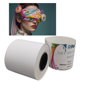 ม้วนกระดาษภาพถ่ายสำหรับ Epson surelab ม้วนกระดาษพิมพ์อิงค์เจ็ทมันวาวแห้ง240gsm น้ำ - Product Image 2