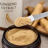 Extrait de ginseng Panax naturel en poudre, 80% de ginsénosides, qualité alimentaire, emballé sous vide