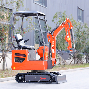 Mini Excavadora Industrial Huayee de 1 Tonelada, Excavadora Pequeña Eficiente con Motor de 5 Cilindros para Proyectos de Ingeniería Europeos - Product Image 3