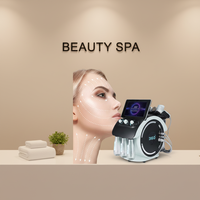 6 en 1 360 °   Máquina de Hidrodermoabrasión con Oxígeno e Hidrógeno para Microdermoabrasión con Diamante, Eliminación de Puntos Negros y Limpieza Facial