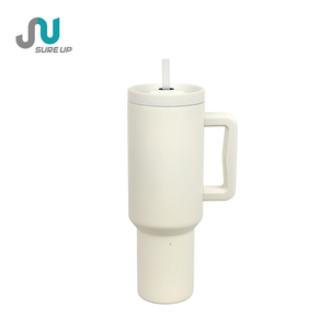 Thermos isotherme moderne en acier inoxydable à double paroi de 40 oz avec paille, anti-fuite, base anti-chute, facile à nettoyer pour usage quotidien (vente en gros) - Product Image 6