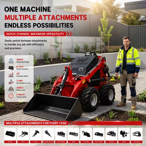 Minicargadora S360 con Capacidad de Carga de 900 kg, Rueda de 0.12 m3 y Sistema Hidráulico Eficiente en Venta - Product Image 1