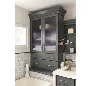 Дизайн MDF меламиновая доска дешевые кухонные шкафы двери высокого качества на заказ модульные Современные Индивидуальные внутренние шкафы двери