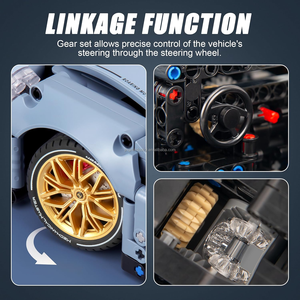 Sports Car <b>Building</b> <b>Blocks</b> Toys Boys or Adults Kits, Car Model <b>Building</b> Set, Adult Collectible Model Cars Set to Build - Product Image 5