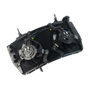 Refroidisseur de radiateur de moto pour <span class=keywords><strong>Ducati</strong></span> Hacker 950 SP réservoir d'eau radiateur ventilateur électronique assemblage - Product Image 2