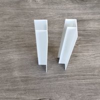 Flange de conduit en PVC flexible anti-âge, longueur 4m, design moderne, résistant aux intempéries, longue durée de vie pour systèmes CVC, hôpitaux, écoles