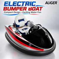 Bateau électrique 15KW, kart aquatique haute vitesse, mini jet-boat monoplace, bateau tamponneur pour parc aquatique et complexe hôtelier, OEM